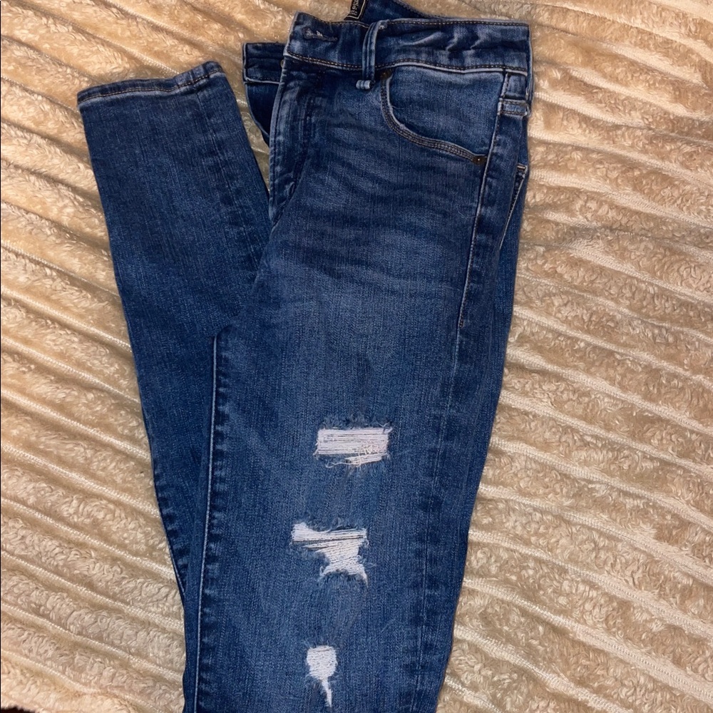 Abercrombie & Fitch Blue Denim Jeans